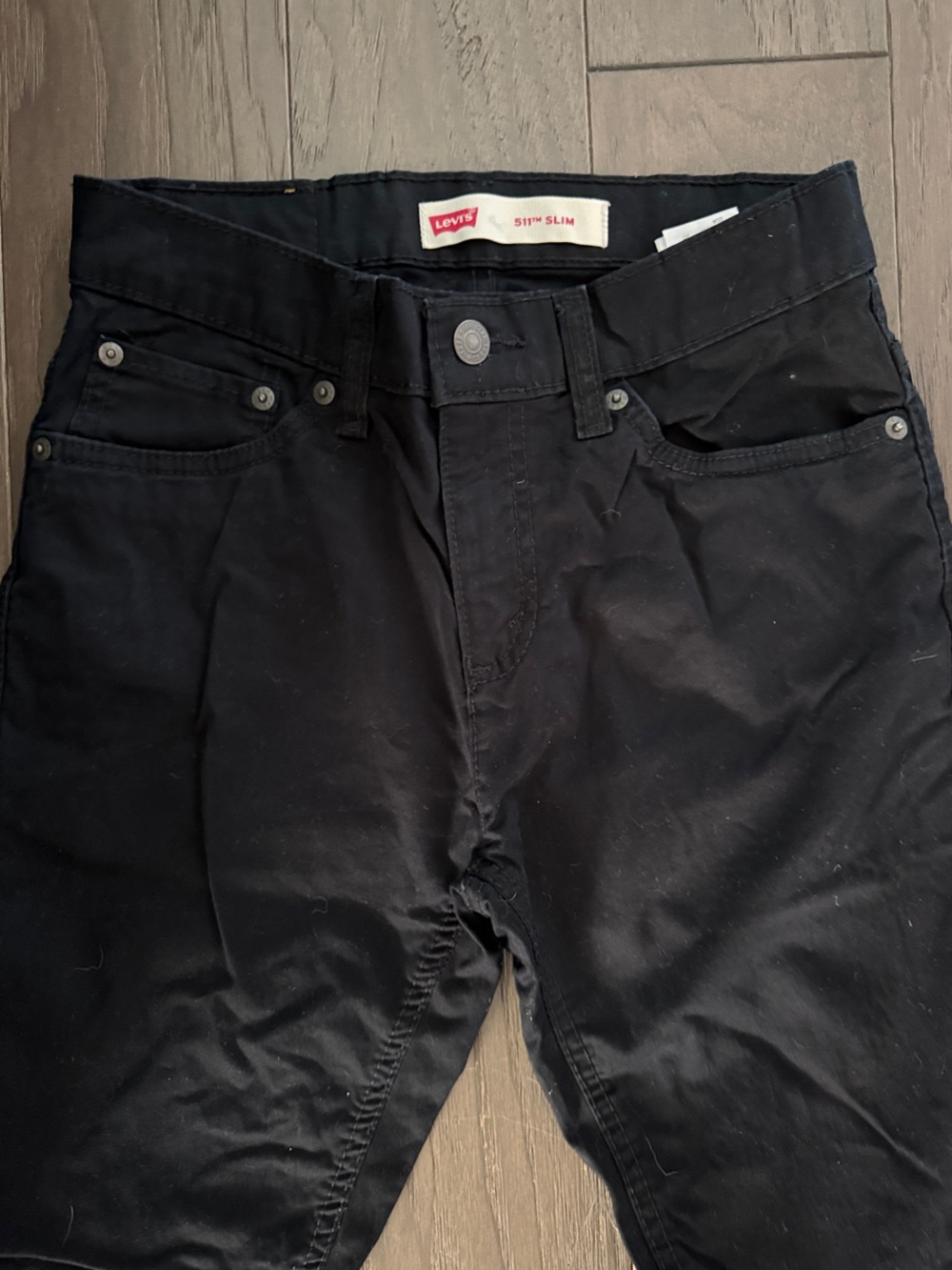 Levi's 511 Black Kids Slim Chinos